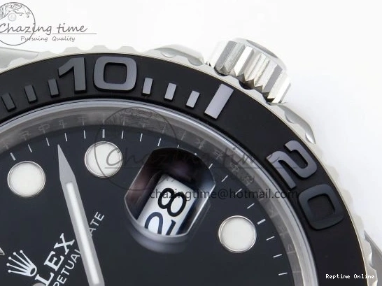 0801 Cozy Yacht-Master 42mm 226659 TEDF 1:1 Best Edition 3D Black Ceramic Bezel on Oysterflex Strap VS3235 (Gain Weight) 1675